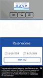 Mobile Screenshot of hotel-oase.at