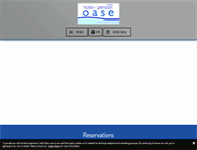 Tablet Screenshot of hotel-oase.at